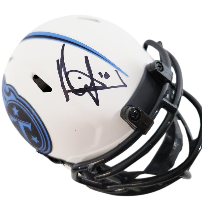 Vince Young Signed Tennessee Titans Lunar Eclipse Speed Mini Replica Football Helmet (Beckett) - RSA